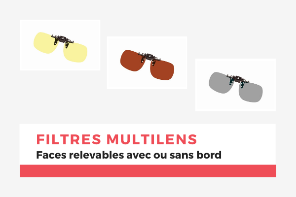 Filtres Multilens faces relevables